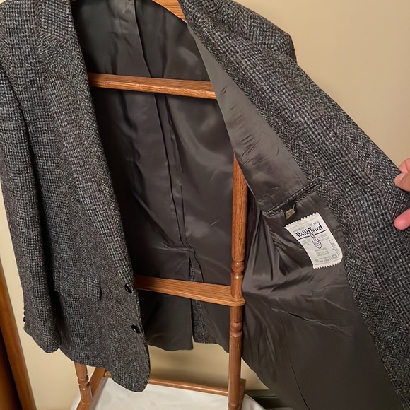 Harris Tweed Vintage sports jacket size 46L 1980s - Picture 4 of 11